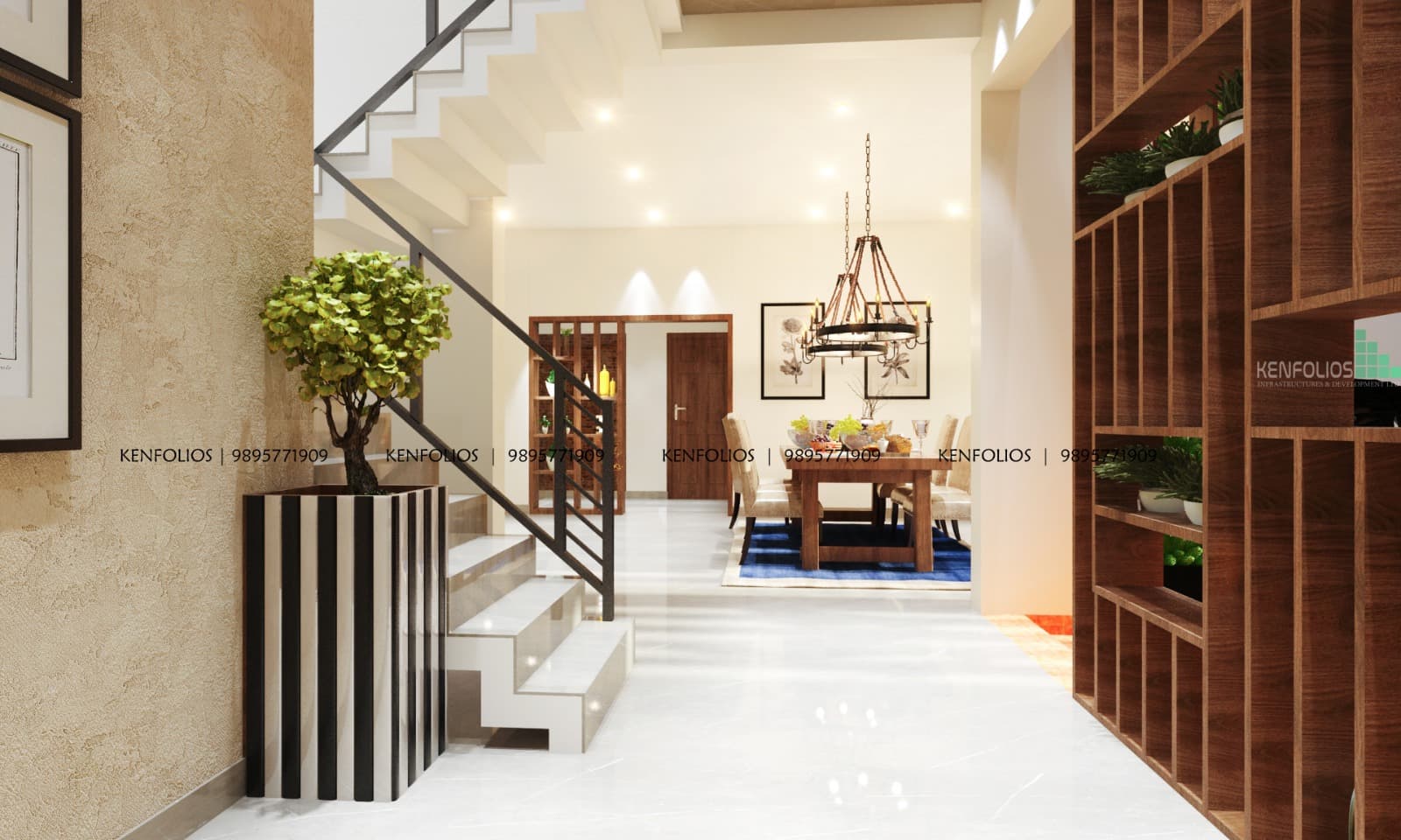 Open-plan Interior by Kenfolios